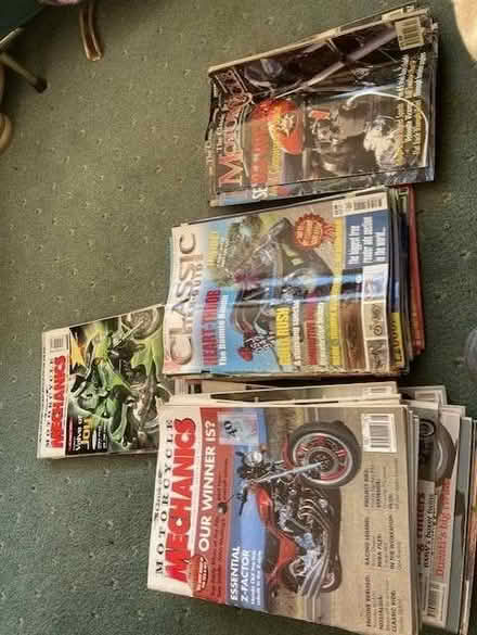 Photo of free Motorcycle magazine (Pooley Green TW20) #1