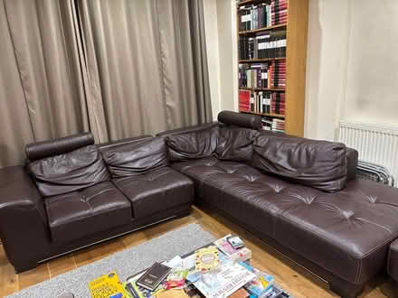 Photo of free Roche bobois leather sofa (NW4) #1