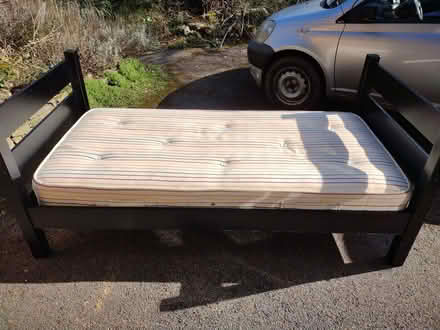 Photo of free Single bed with good quality mattress (Shotover OX3) #1