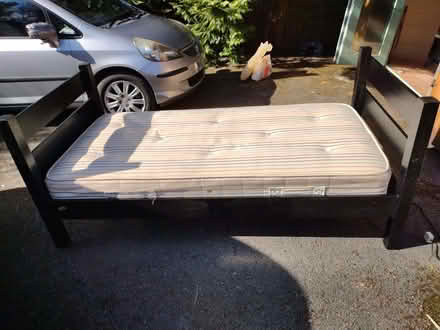 Photo of free Single bed with good quality mattress (Shotover OX3) #3