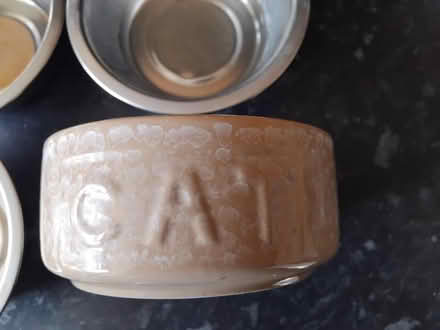Photo of free Used cat bowls (GU34 Medstead) #2