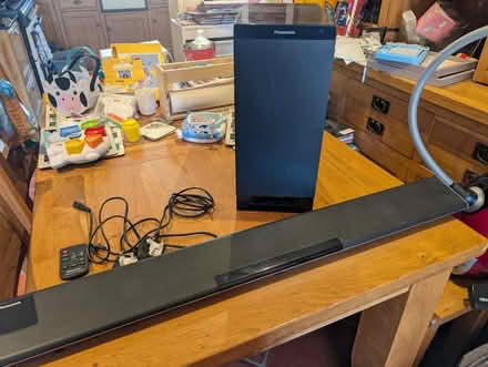 Photo of free Soundbar and speaker (Old Town SG1) #1