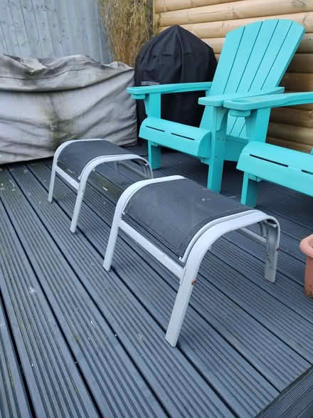 Photo of free Two garden footstools (Leek, ST13) #1