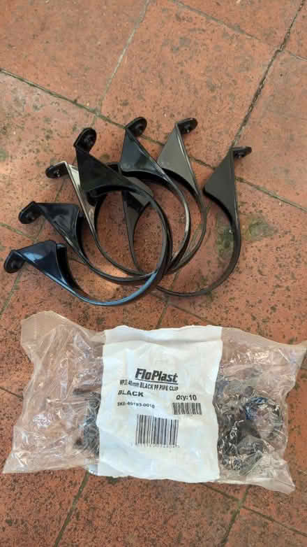 Photo of free Soil pipe and 40mm pipe clips (Aldershot, GU12) #1