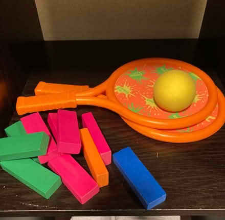 Photo of free Frisbee, blocks, kids tennis (Fremont, Seattle) #1