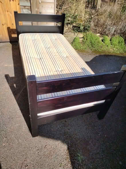 Photo of free Single bed with good quality mattress (Shotover OX3) #2