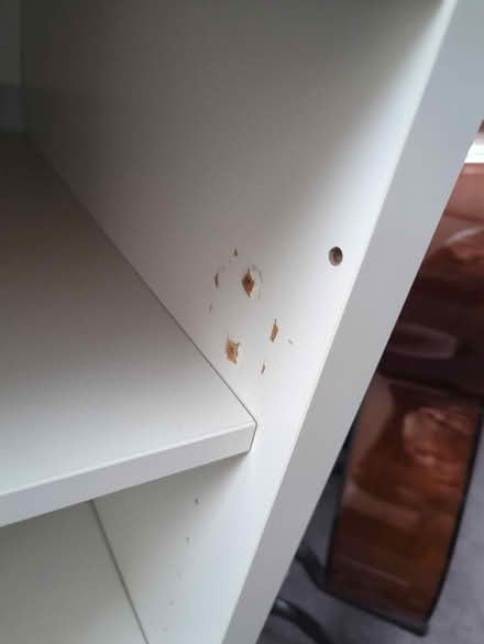 Photo of free White IKEA desk (Stretford) #2