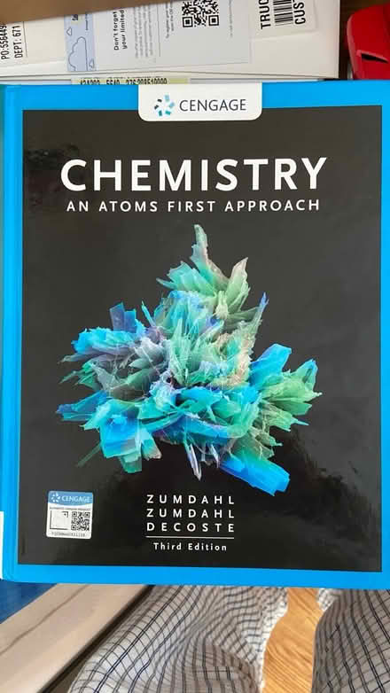 Photo of free Chemistry Textbook (Cambridge Baldwin area) #1