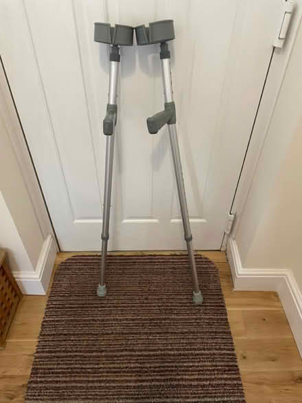 Photo of free Set of crutches in good condition (Central maidstone) #1