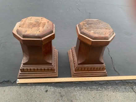 Photo of free Vintage billiard table legs (San Jose CA) #1