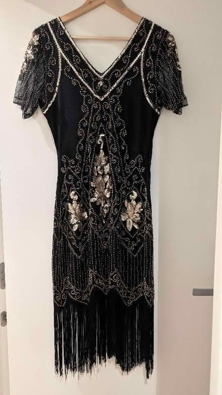 Photo of free 1920 Flapper fringed sequin dress + head piece. (Finsbury Park N7) #1