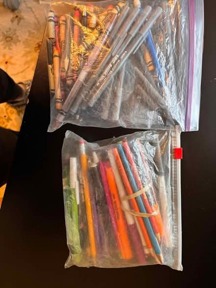 Photo of free Pens, colored pencils, markers (Bethesda) #1