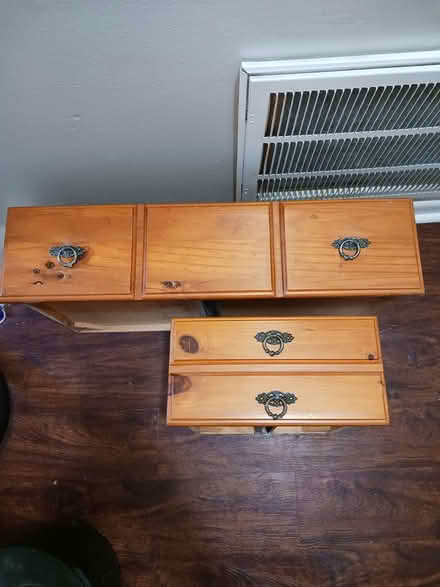 Photo of free Wooden drawers; 4 long and 3 short (Huntsville) #1