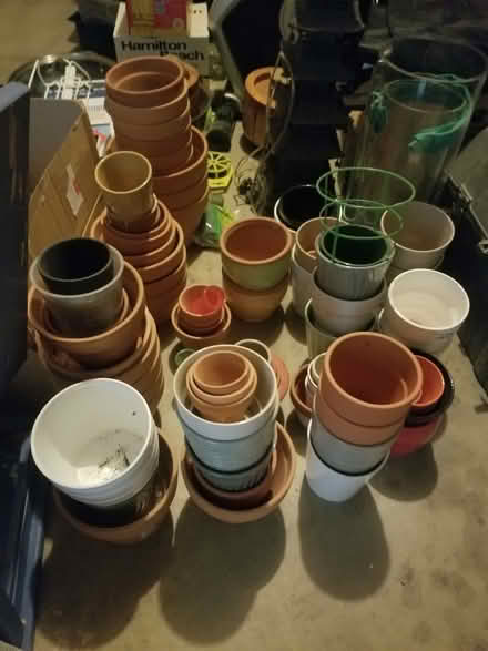 Photo of free Plant pots (Coors and St Josephs) #1