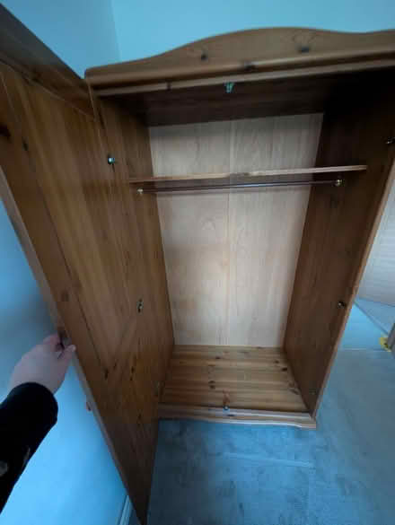 Photo of free Wooden wardrobe (Bermondsey station SE16) #3