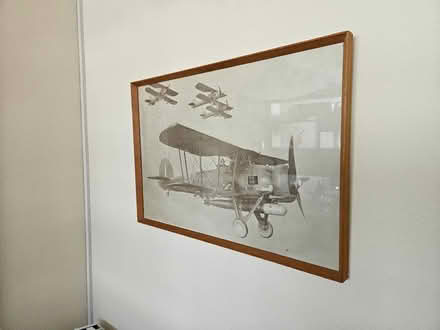 Photo of free Large framed print of WW2 Swordfish plane (Bexhill TN39) #1