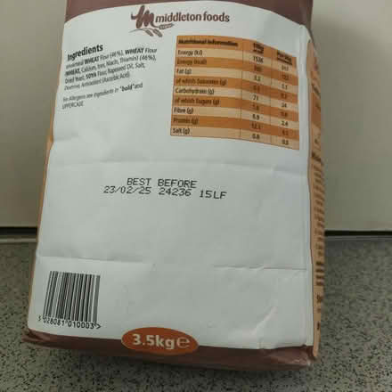 Photo of free New pack of bread/ roll flour (Dagenham RM10) #3