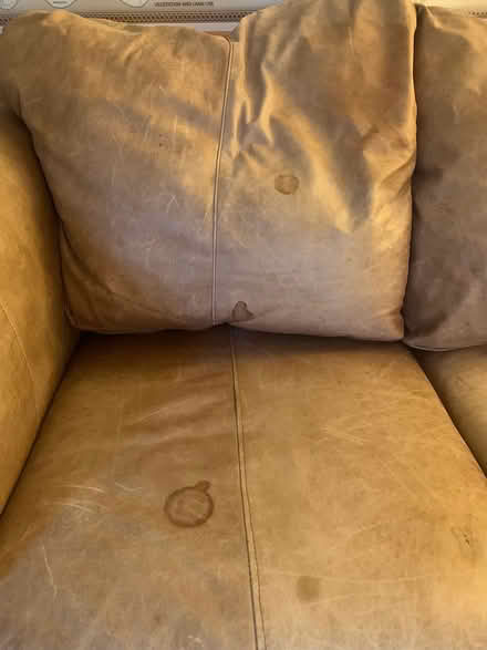 Photo of free Leather sofa and loveseat (Tigard) #3