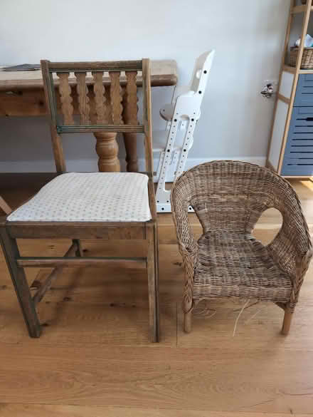 Photo of free Toddler wicker chair (BN43) #2