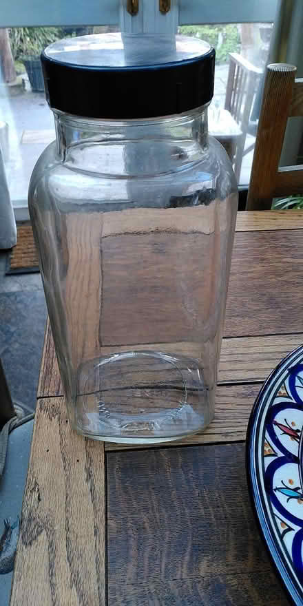 Photo of free large glass sweet jar (New Street, Ludlow) #1