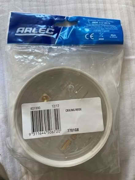 Photo of free Ceiling rose light fitting (Lewes BN7) #2