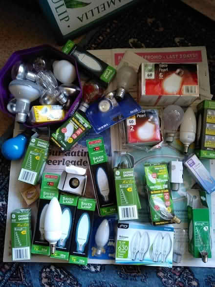 Photo of free Lots of light bulbs (Gidea Park) #1