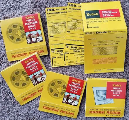 Photo of free Film mailers - Photo collectibles (DeAnza Blvd - Stvns Crk & 280) #1