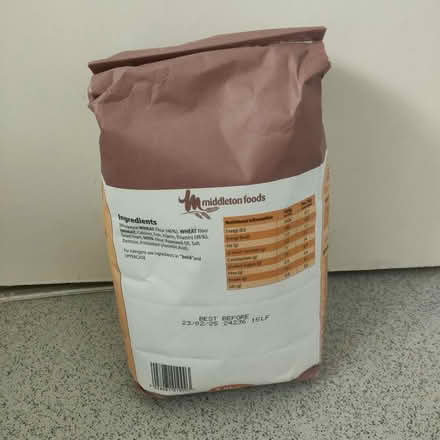 Photo of free New pack of bread/ roll flour (Dagenham RM10) #2