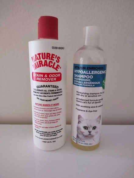 Photo of free Cat shampoo and stain remover (Sunrise- near City Hall) #1