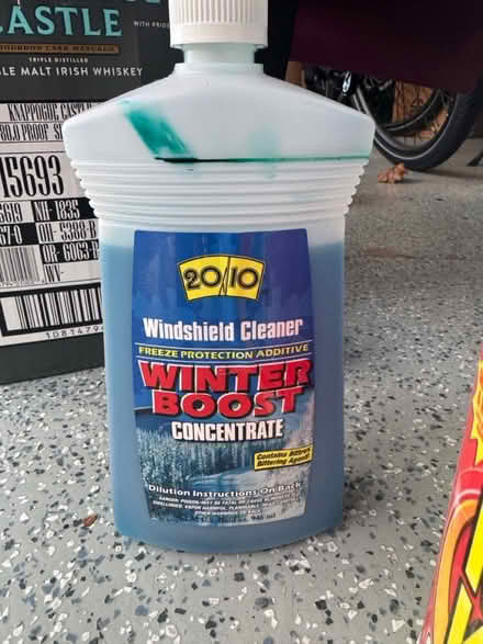 Photo of free Winter boost windshield concentrate (101 and Fair Oaks Sunnyvale) #1