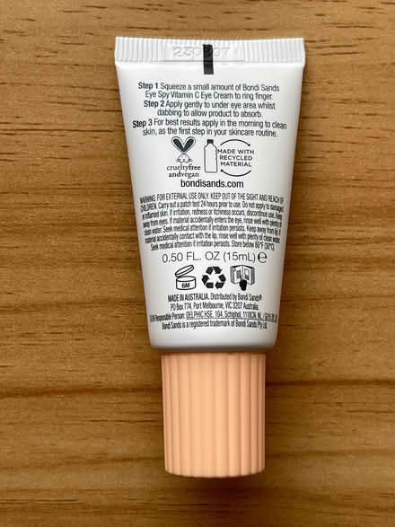 Photo of free Bondi Sands Eye Cream with Vitamin C (Chorley PR6) #2