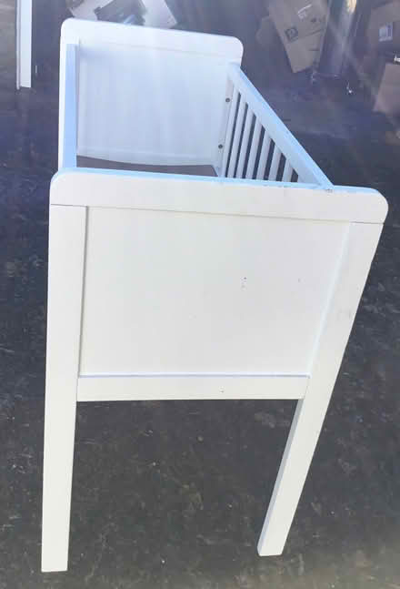 Photo of free White cot (Oaks Cross SG2) #1