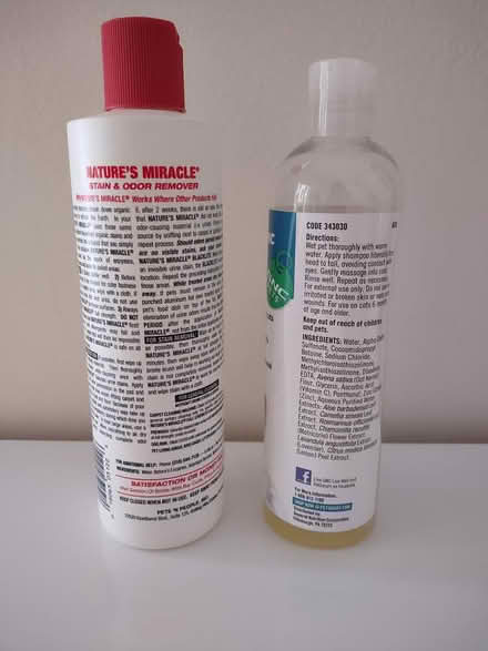 Photo of free Cat shampoo and stain remover (Sunrise- near City Hall) #2