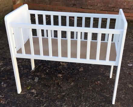 Photo of free White cot (Oaks Cross SG2) #3