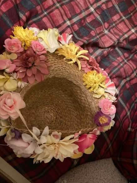 Photo of free Hat with fake flowers (Silver Spring) #3