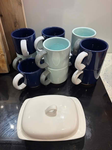 Photo of free 12 mugs and 1 butter dish (Kemptown BN2) #1