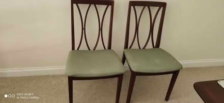 Photo of free 2 G Plan dining chairs (CO11) #1
