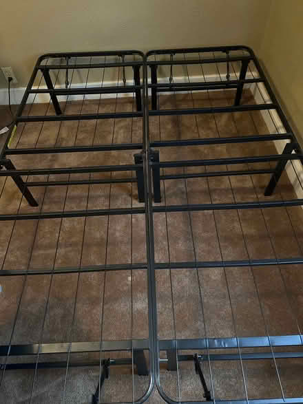 Photo of free Platform bed frame (East Dayton) #2