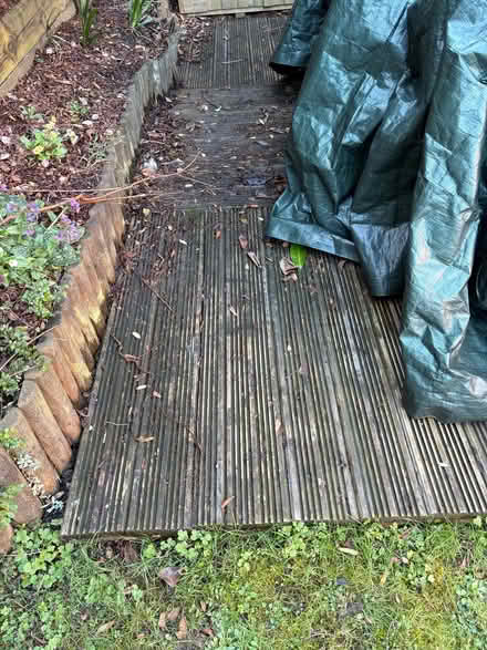 Photo of free 3.5m square decking in good condition (Cam GL11) #2