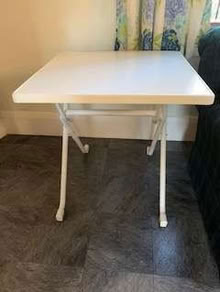 Photo of free White Folding Table (Upper Wolvercote OX2) #1