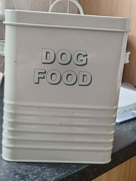 Photo of free Metal Dog Food Container (Dairy Lane Estate DH4) #1