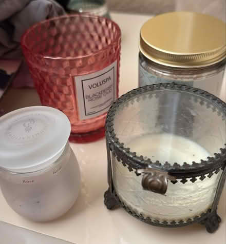 Photo of free Glass candle holders for reuse (Cupertino by De Anza College) #1