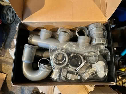 Photo of free Kitchen sink twin plumbing kit (Chislehurst) #3