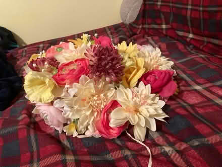 Photo of free Hat with fake flowers (Silver Spring) #2