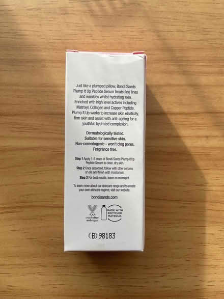 Photo of free Bondi Sands Peptide Serum (Chorley PR6) #3
