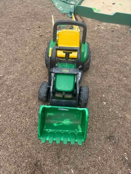 Photo of free John deer kids tractor (Belford) #2