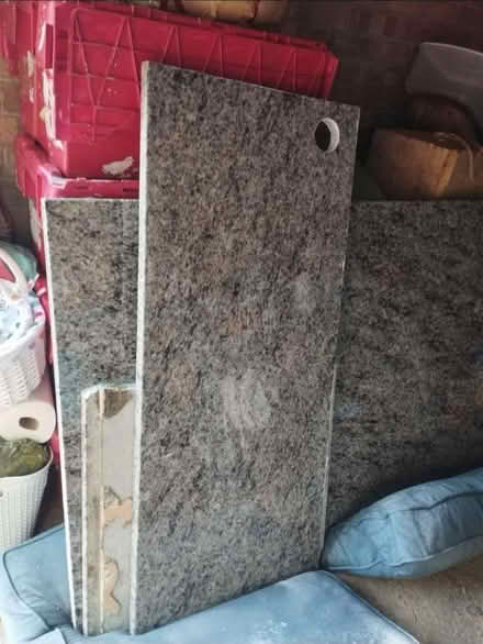 Photo of free Solid granite work surface 4 pieces (Borehamwood WD6) #1