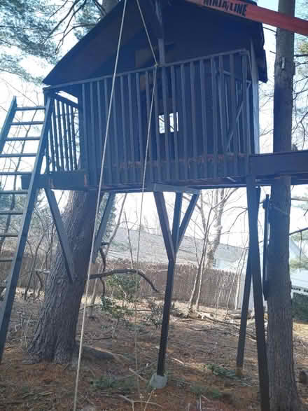 Photo of free Large tree house (Hunter Ln & Spring Valley Rd) #1