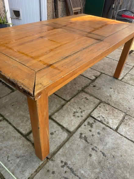 Photo of free Solid wood dining table (OX44 nuneham) #1