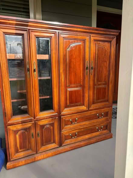 Photo of free entertainment center all wood (Arcadia, CA) #1